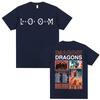 Imagine Dragons Loom World Tour T-shirt Men and Women Summer Cotton Clothing Short Sleeved Tee