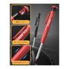 STAGEEK Mechanical Pencils for Construction, 2.8mm, Set of 2 with 3 Colors of Lead Refills (24 pcs), Heavy-Duty Carpenter Pencils for Marking,