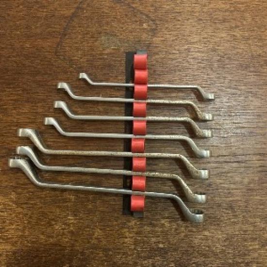 

snap-on socket wrench set of 7 XOM810/1012/1214/1315/1417/1618/1719