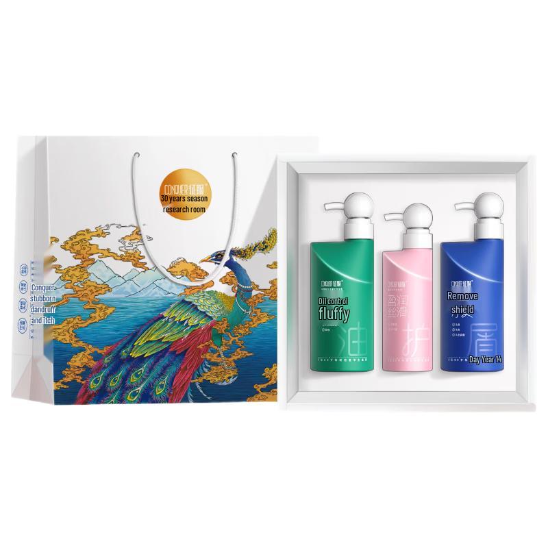 Conquer Artemisia Anti-Dandruff Hair Care Gift Set, 1395ml