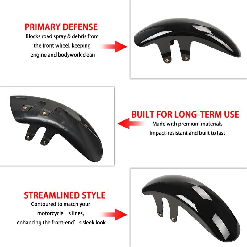 Motorcycles Accessories Front Fender Mudguard Fairing Fit For Harley Touring CVO 117 121 Street Glide Road Glide ST 2023 - 2025