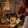 Creative Retro Bulkhead Night Light With Rechargeable For Bedroom Christmas Warm Atmosphere Decoration Light For Camping Party