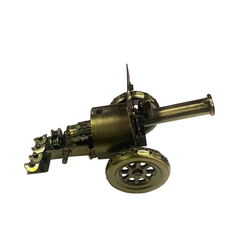 

Iron Art Cannons Motorcycles Decoration Retro Cars Metal Models Creative Household Wine Cabinets Bookshelves Desktop Decorations 17.5x9.5x10.5cm