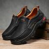 Classic Black Loafers Shoes for Men Quality Men's Leather Shoes Large Size 48 Outdoor Casual Sports Shoes Men zapatos de hombre