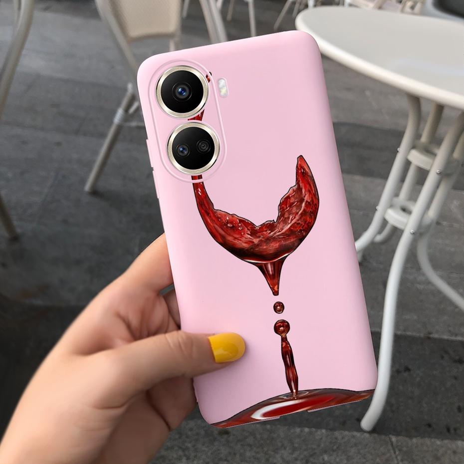 Cute Silicone Case For Huawei Nova 10 SE 2022 Fashion Girl Flower Phone Case For Huawei Nova 10 Pro Nova10 10Pro Soft Back Cover