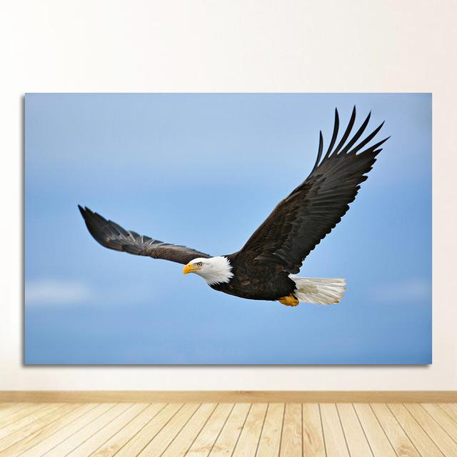 Scandinavian Decor Canvas Pictures for Living Room Eagle Painting Wall Art Quadros Decoracion Animals Posters and Prints Eagle