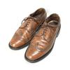 USED/70s-80s USA Made Vintage/Long Wingtip Triple Sole Shoes/9E/26.5-27.0cm/Brown/