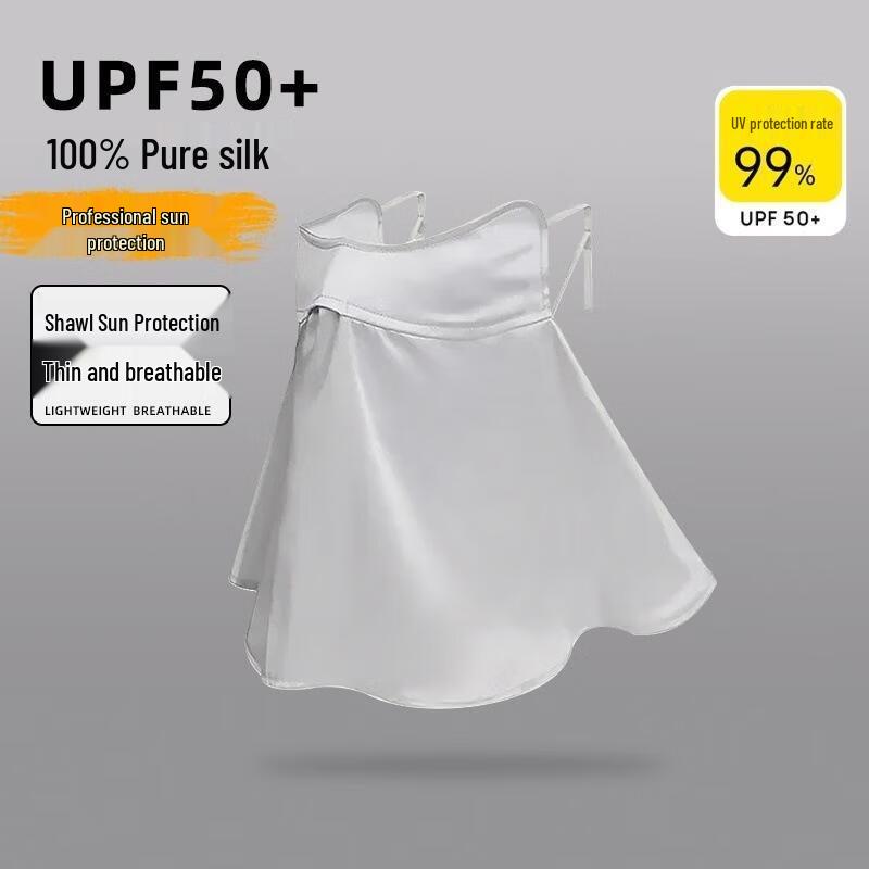 Silk UV Protection Sun Face Mask