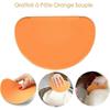 Plastic Pastry Horn and Dough Scraper Cutter - 2 Pieces - Ideal for Kitchen Bread Pastry Pancakes