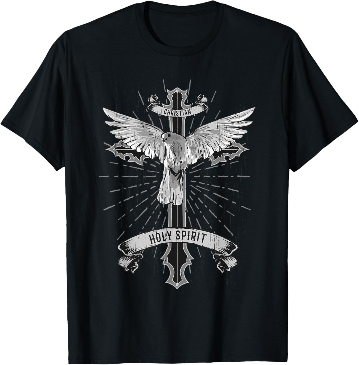 Christian Gift - Christian Holy Spirit T-Shirt S разноцветный