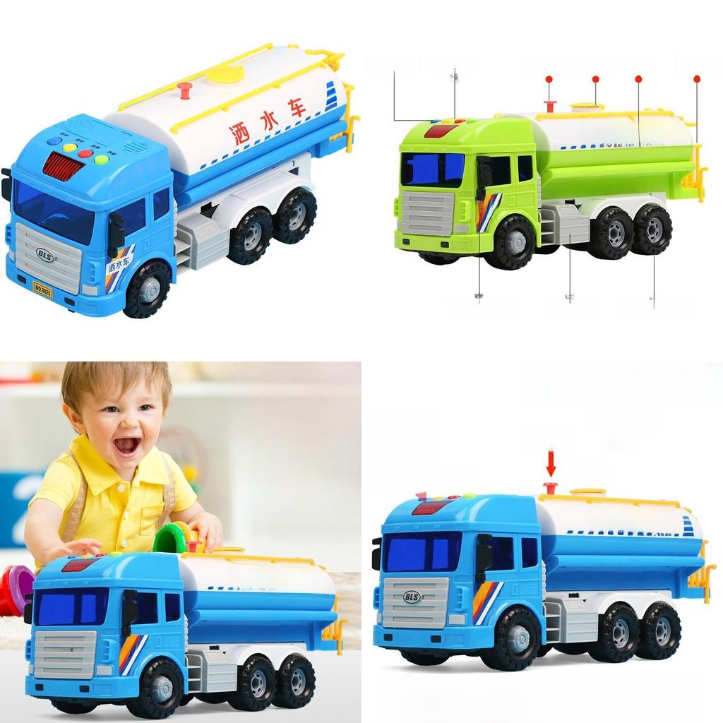 Childrens Water Spray Truck Model With Music And Flashing Lights For Boys Boys Toy Car