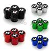 Car N Line Wheel Tire Stem Air Valve Caps Covers For Hyundai I10 I20 I30 NLine Sonata Tucson Azera Elantra Veloster Kona Santa KK5