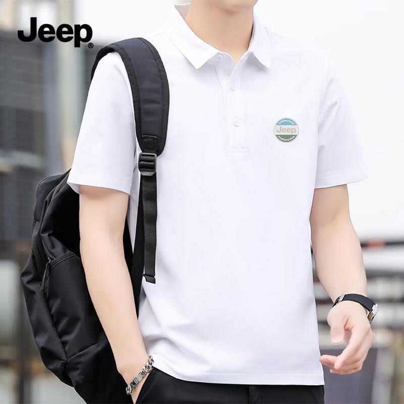 JEEP Men s Summer Quick-Dry Performance Polo Shirt 2XL