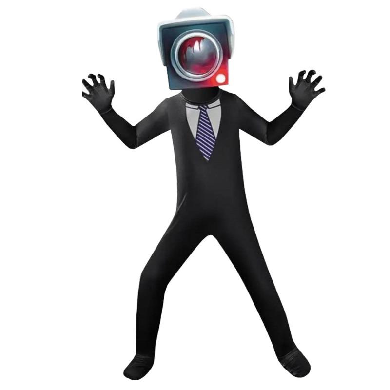 New Models, Toilet People, Monitor People, Game Costumes, Halloween One-piece Funny Tights Show