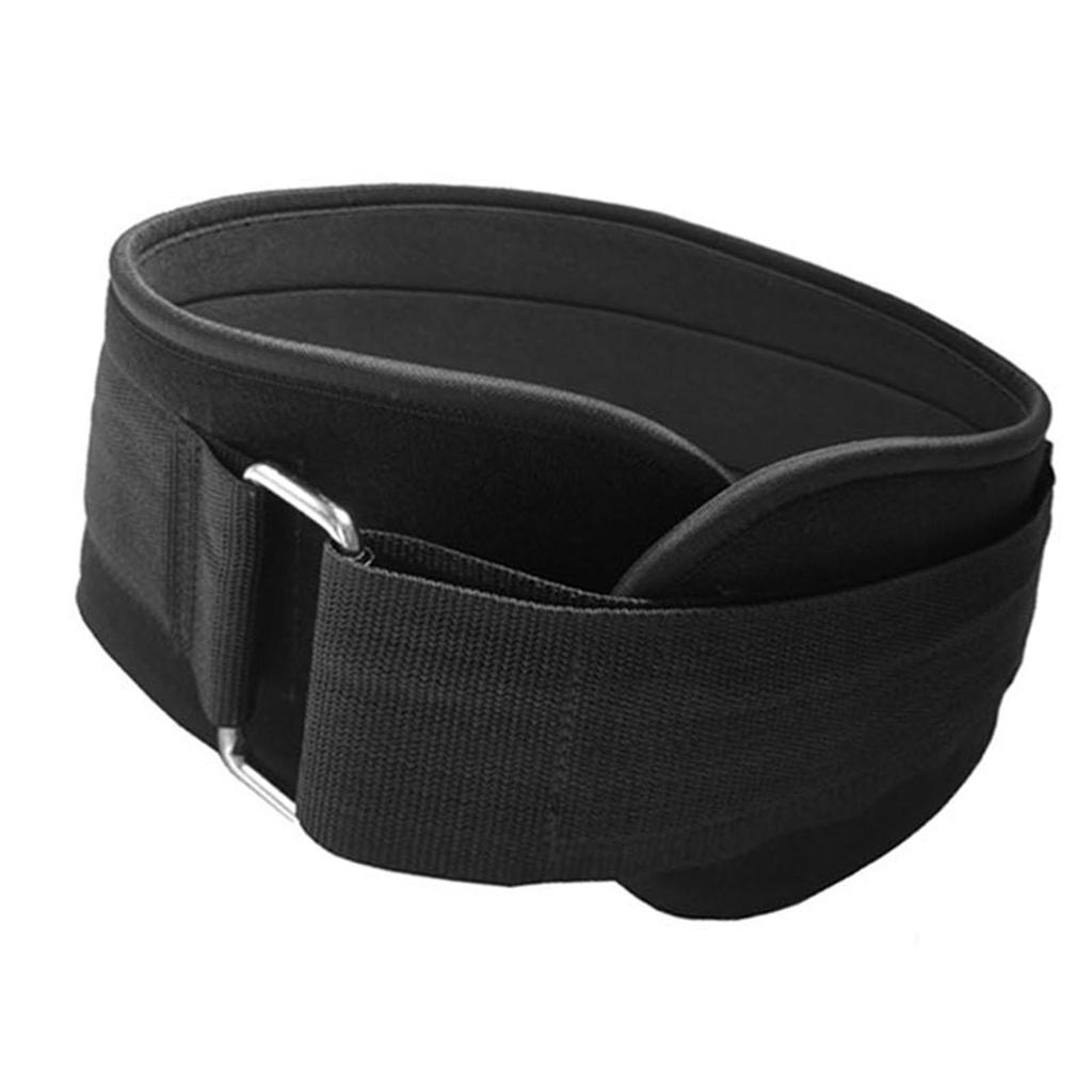 Adjustable Bodybuilding Back Supporting Deep Squat Sports Training Deadlift Belt for Sweat , M