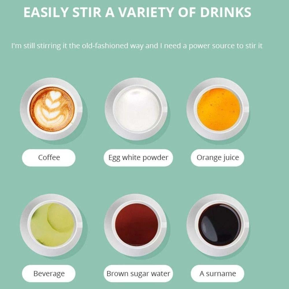 304 Stainless Steel Electric Mixing Cup Auto Rotate Stirring Coffee Cup  Home Office