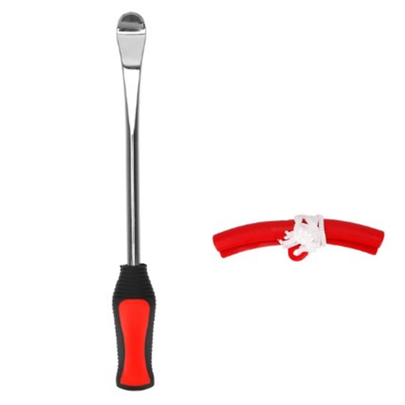 Motorbike Tire Changing Spoons Lever 14.5 inch Tire Levers Spoon Heavy Duty Motorcycle Tire Irons Kit Professional Repair Tool