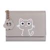 Small Wallet Female Cat Short Fold Personalized Student Cute Mini Fashion Wallet Zero Wallet