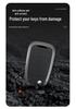 Compatible with 23 SAIC MAXUS V80 Models: Metal Key Cover with Genuine Leather Buckle.