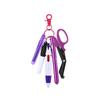 Gift Retractable Nurse Pen Set Multi-Functional LED Light Badge Keychain Badge Reel Office