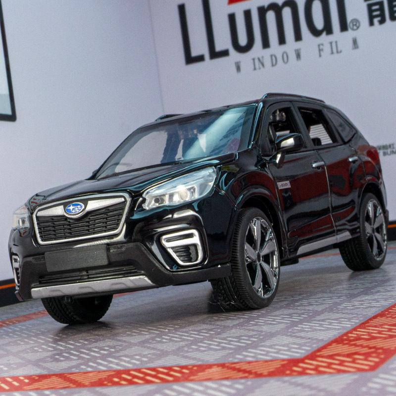 Qiyi Q3006A Forester Alloy Toy Car with Pull Back, Sound, Light & Openable Doors - Ideal Kids' Gift