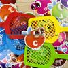 Kids' English Word Recognition Fly Swatter Game: Educational Parent-Child Interaction Toy