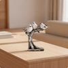 NatureThemed Bird Figurines On a Branch | Distressed finishLike Finish, Carved Feather Details,