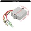 Marine 6 Wire Voltages Regulator Rectifier Aluminum Construct High Efficiency 6 Wire Boat Engine Voltages Regulator