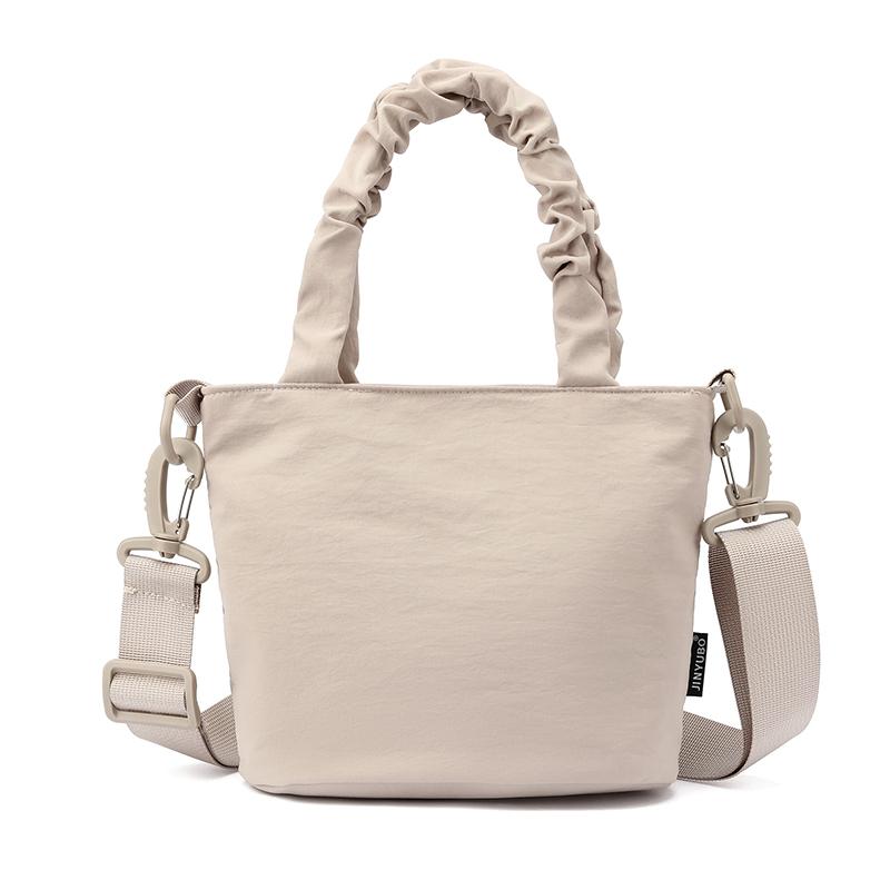 Solid Color Handbag Women's Lightweight Shoulder Bag