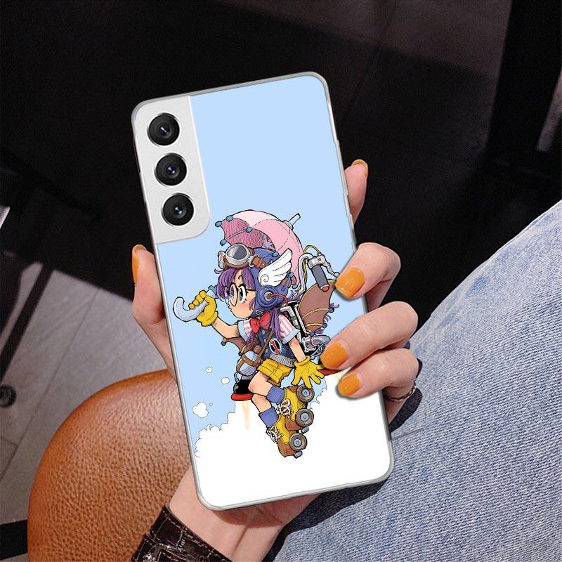 Arale Dr Slump Phnoe Case for Samsung Galaxy S26 S25 Edge S23 S24 Ultra S22 Plus S21 S20 FE Unique Cover Soft Coque Galaxy S25 S
