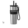 Portable Insulated Straw Coffee Tumbler