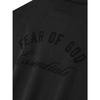 Fear of God Essentials Embroidered Classic Polo Sweatshirt Vintage Black Men Tops 192HO252042F