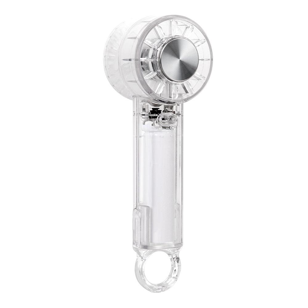 Portable USB Rechargeable Handheld Cooling Fan with Carabiner & Ice Pack 167*55*22mm