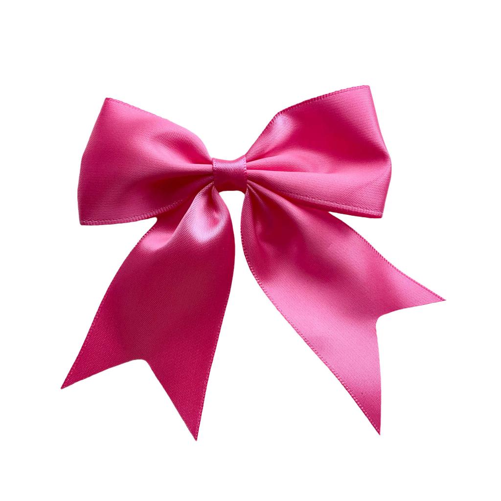 New Solid Color Ribbon Bows Hair Clip For Kids Girls Hairpins Barrettes Handmade Headwear Hair Accessories