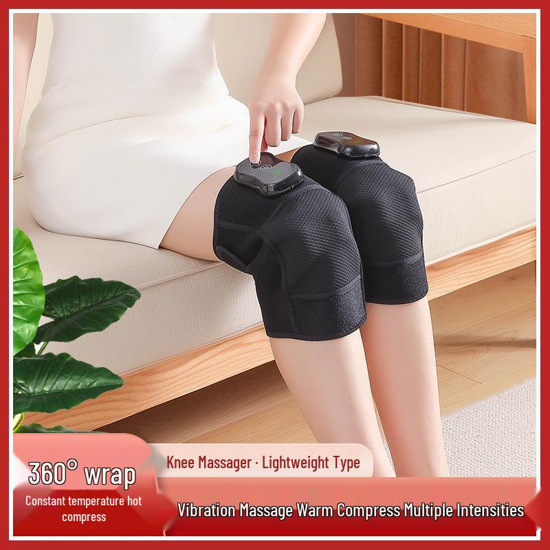 Smart Heated Knee Pads: Joint Massage & Therapy for Elderly