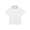 New MLB Basic Logo Los Angeles Dodgers Polo Shirt Men's White 3LPQM2023-50WHS