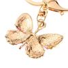 Butterfly Rhinestone For Women Crystal Bag Charm Pendant Car Key Ring KeyChain Bag Accessories