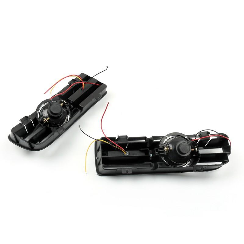 2x Nebelscheinwerfer 5 LED Frontstoßstangengitter DRL Lampe Für 99-04 VW Golf MK4 GTI TDI