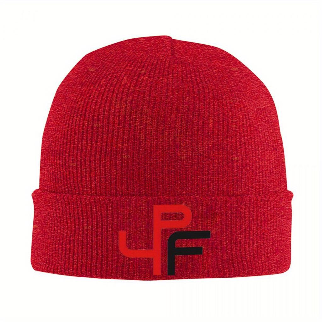 4PF Lil Baby Red Knitted Hat Beanie Winter Hat Warm Casual Hip Hop Rap Music Album Cap Men Women