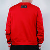 Nike Knitted Round Neck Sport Casual Sweatshirt Men Tops Red AR1823-657