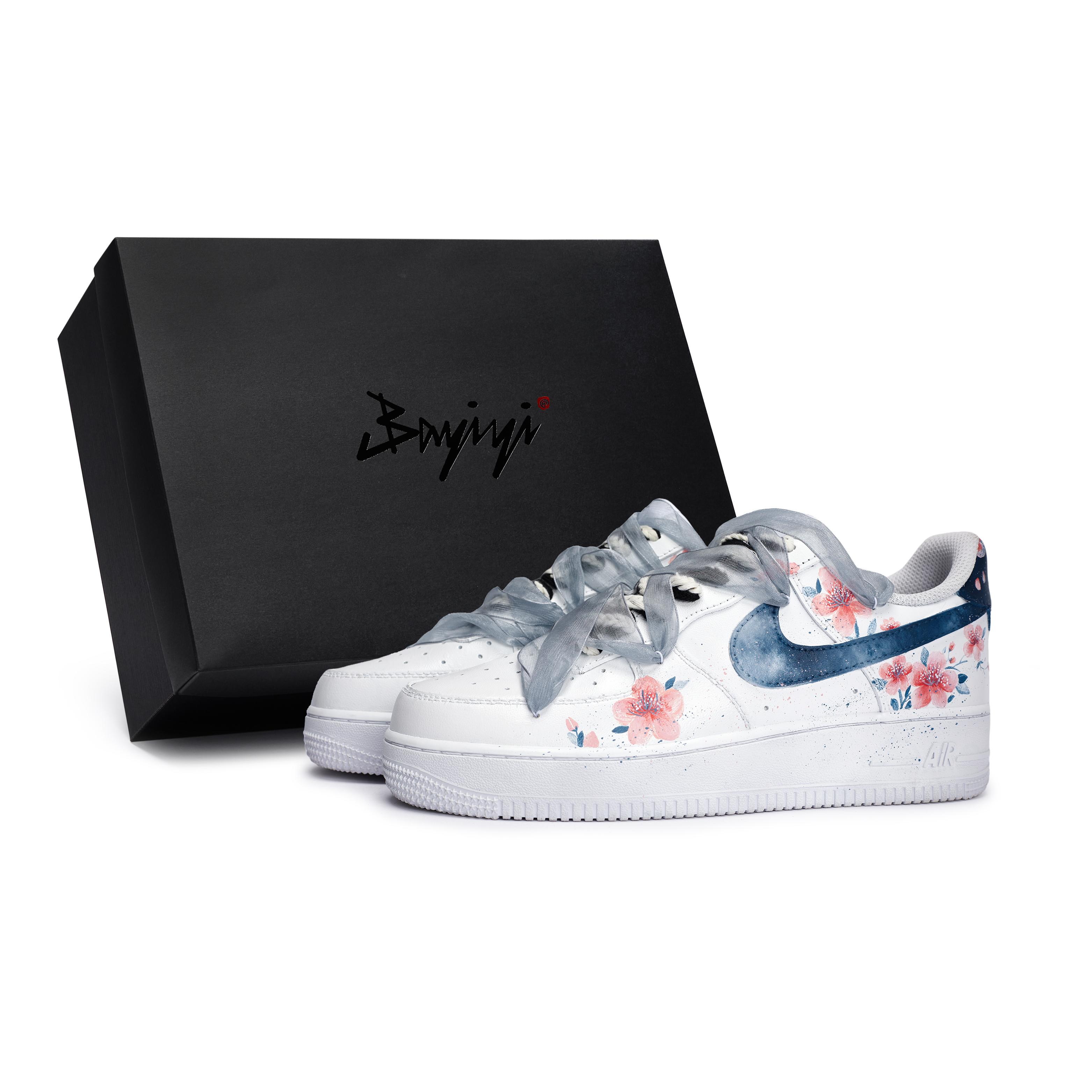 

Nike Air Force 1 Coverage Slip Resistant And Abrasion Resistant Low top Skateboard Shoes Unisex White Blue Pink CW2288-111(Team80-S-BOX) 38.5