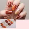 Tiras de Gel para Unhas com Lixa Fácil de Aplicar Remover Autocolante de Unha Decalque Mulheres Manicure em Casa Esmalte DIY Envoltório de Unha