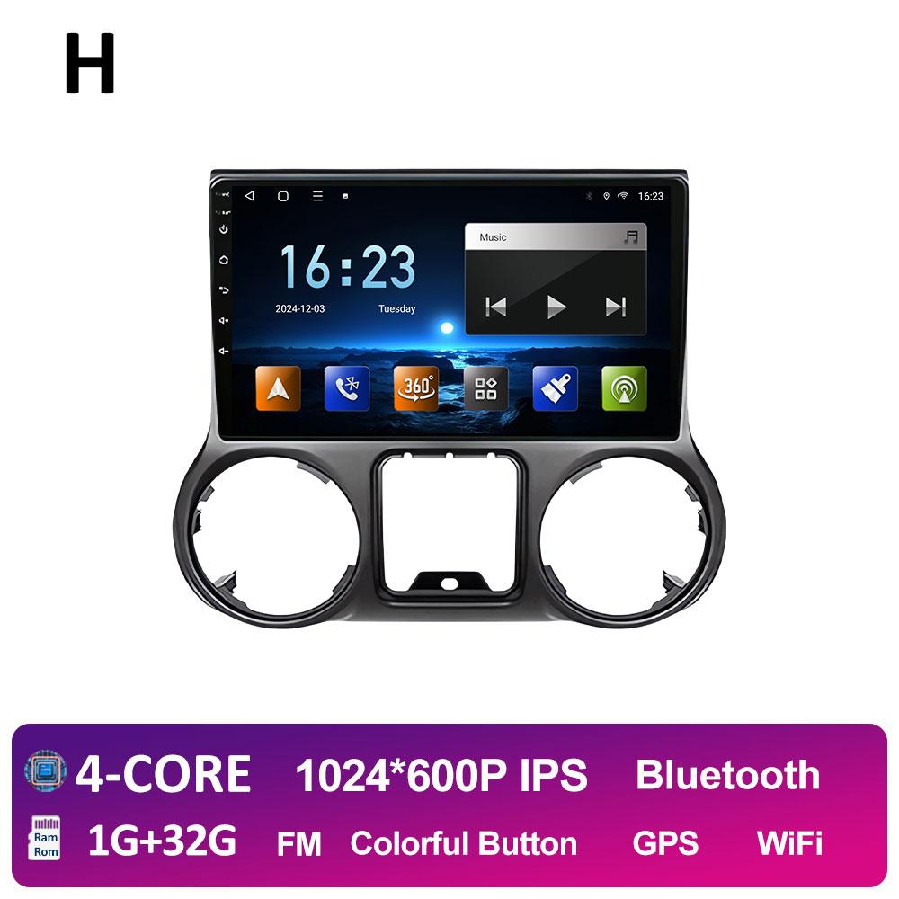 

Android Auto Wireless Carplay For Jeep Wrangler 3 JK 2010 2011 2012 2013 - 2018 Car Multimedia Radio Video Player Autoradio WIFI