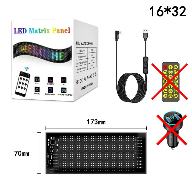 Eye LED Sign Truck Scrolling Advertising remote Control Light Custom Text Pattern Animation Programmable Display for Truck