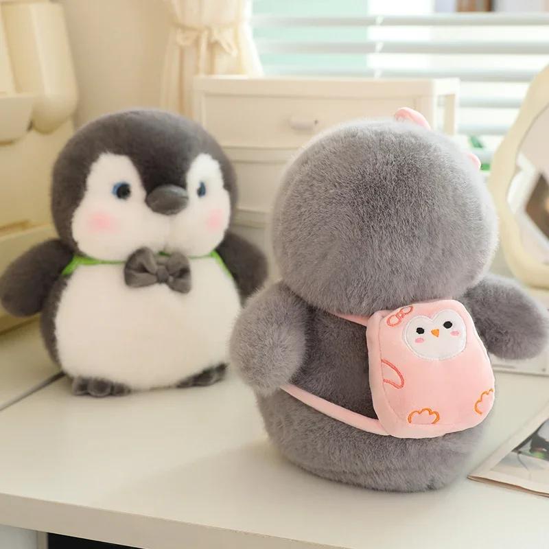 25/32Cm Soft Fat Penguin Plush Toys Stuffed Cartoon Animal Couple Penguin Doll Lovely Kids Baby Girls Christmas Birthday Gift