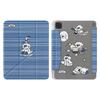 Kawaii Bear Polka Dot Y-Fold Tri-Folio Case IPad 11 Air 7 6 10 With Pencil Slot Cartoon Style