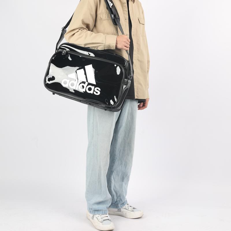 New Adidas PU Shoulder Bag, Crossbody Bag Regular Unisex Black CX4038