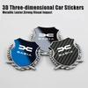 Car Side Modification Sign Triangular Metal Sticke For Dacia Duster Logan Sandero Jogger Spring Stepway Dokker Lodgy Accessories
