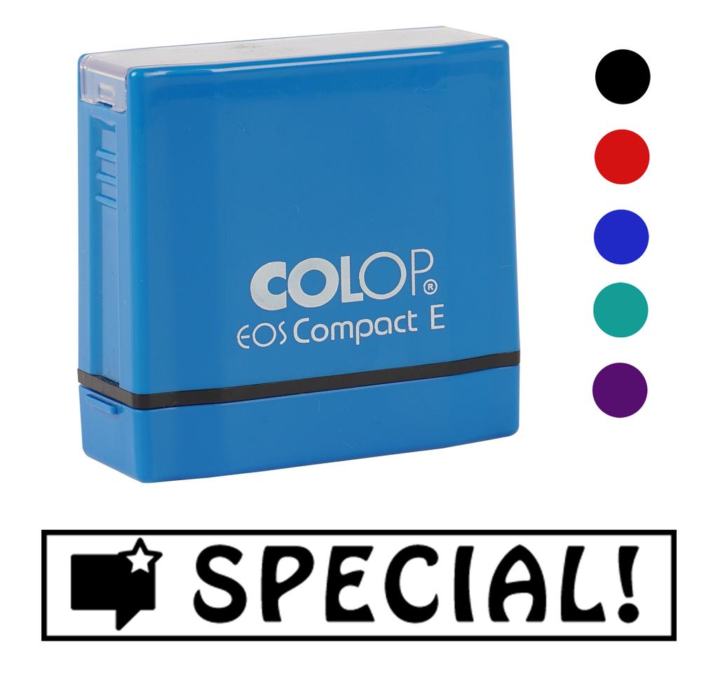 Printtoo Special Self Inking Rubber Stamp Pre-Inked Office Stamp- Home Office Business Stationery, Black- 42 X 9