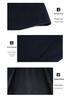 Men's Mid-Length Wool Cashmere Coat - Autumn/Winter Style for Middle-Aged & Elderly